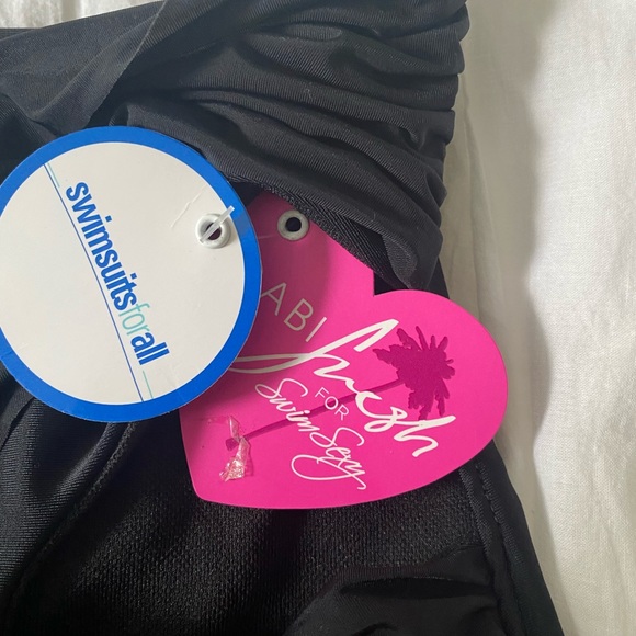 NWT Black high-waisted bottoms - Picture 7 of 8